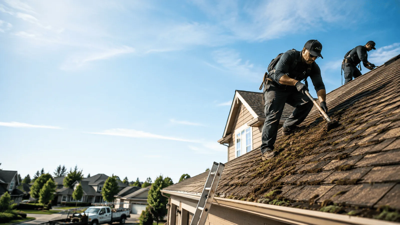 Roof Moss Removal in Pottsboro, TX near me